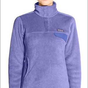 Patagonia retool snap t purple extra small